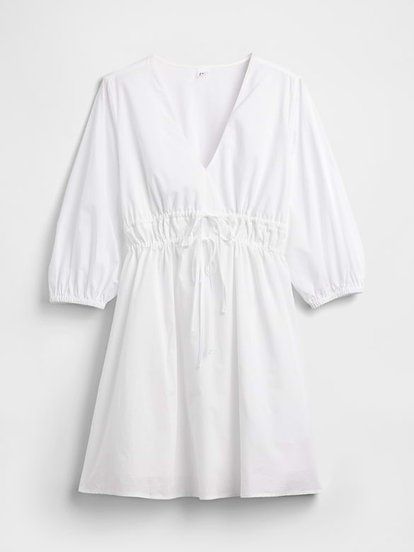 V-Neck Mini Dress