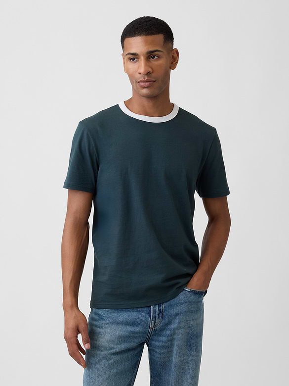 Everyday Soft Ringer Crewneck T-Shirt