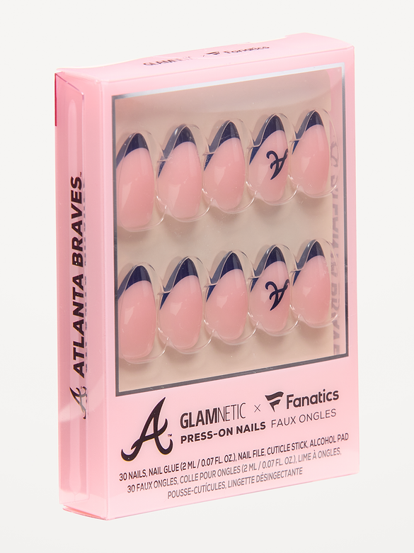 Glamnetic x Fanatics Atlanta Braves Press-On Nail Kit