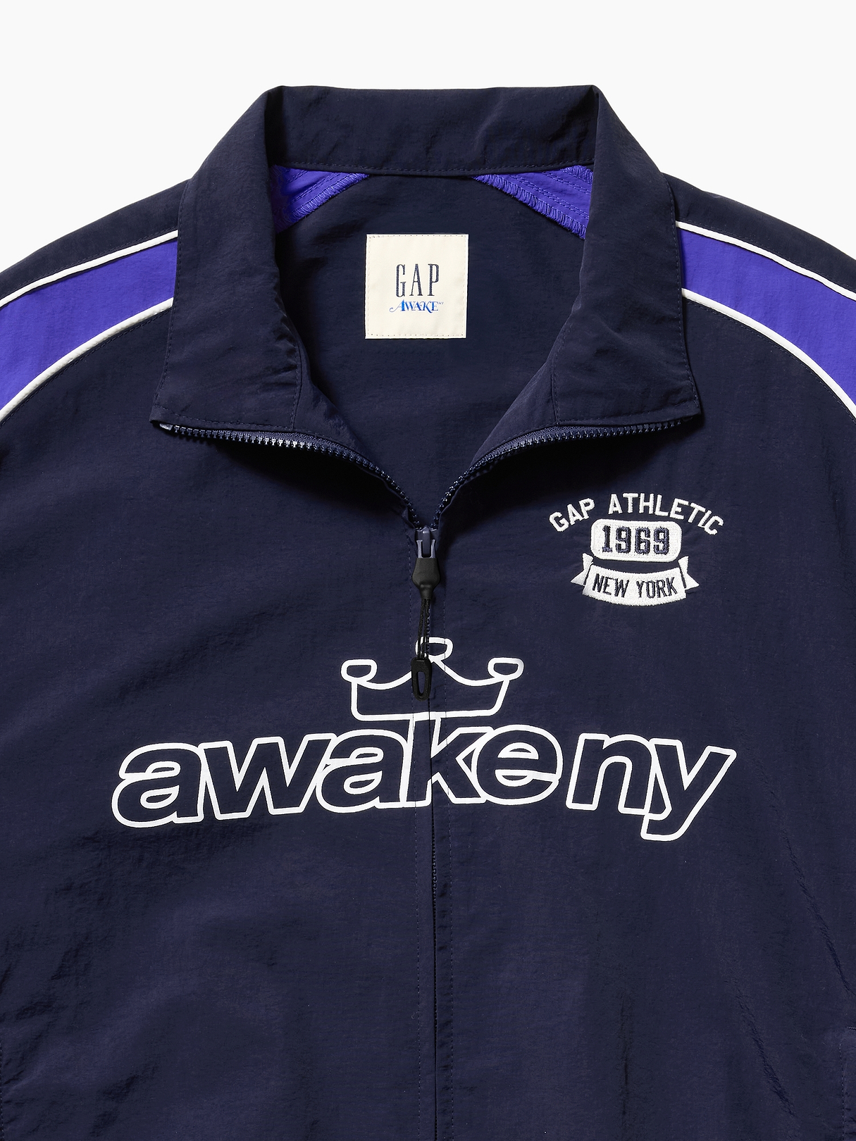 Gap × Awake NY Recycled Oversized Track Jacket | Gap
