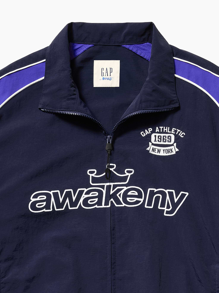 Image number 7 showing, Gap × Awake NY Recycled Oversized Track Jacket