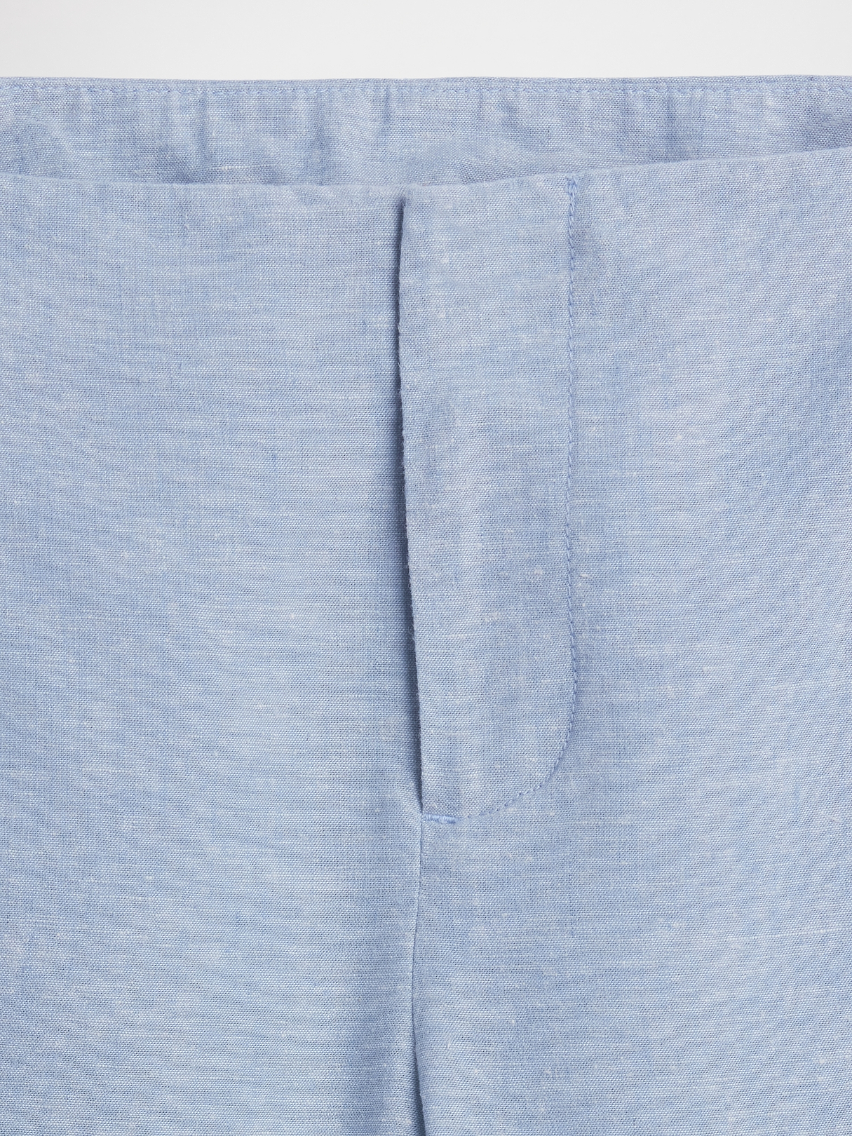 Low Rise Linen-Blend Flare Pants | Gap