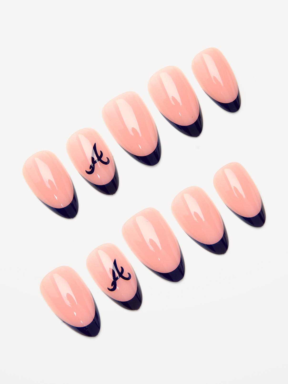 Image 2 of 2, Glamnetic x Fanatics Atlanta Braves Press-On Nail Kit