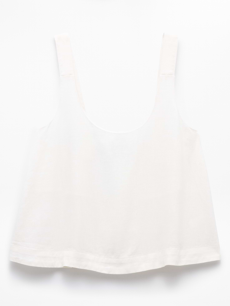 Image number 7 showing, Retreat Linen Tank