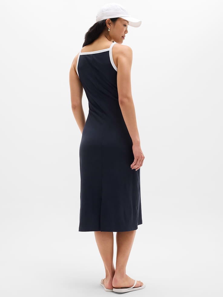 Image number 4 showing, Signature Rib Apron Dress