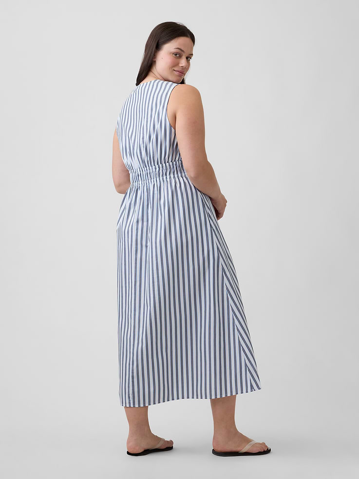 Image number 5 showing, Sleeveless Tie-Front Maxi Dress