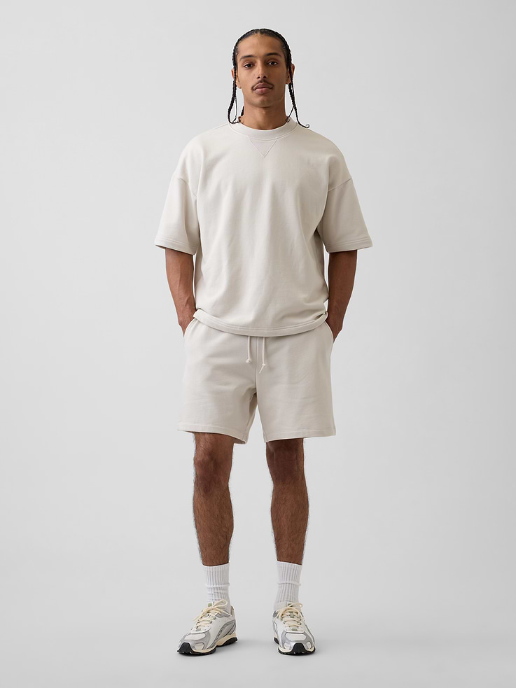 Image number 1 showing, Adult Heavyweight French Terry Sweat Shorts
