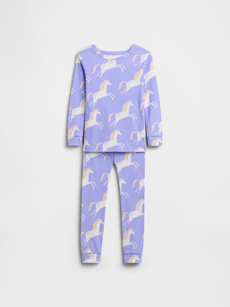 Image number 1 showing, babyGap Unicorn Print PJ Set