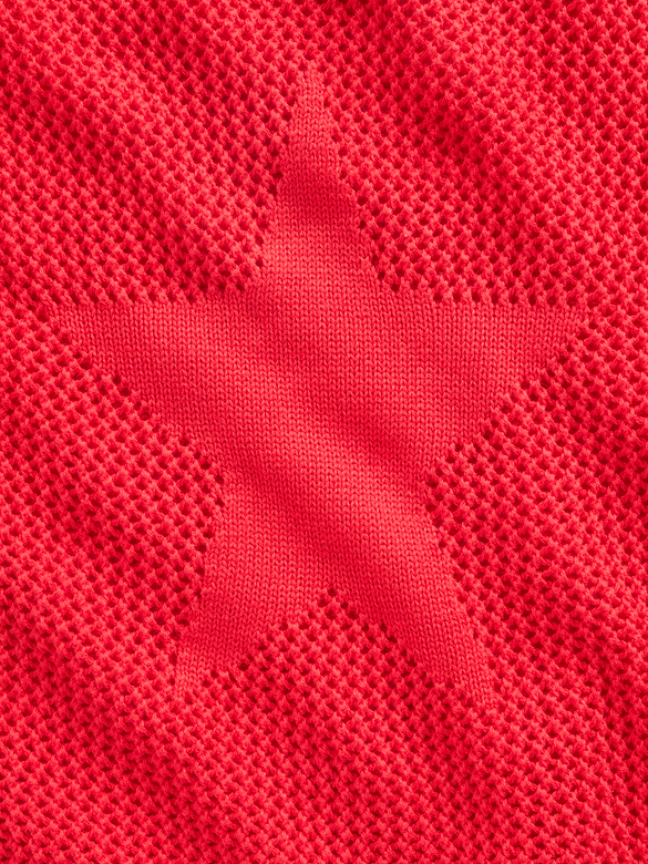 Kids Relaxed Crochet Crewneck Sweater