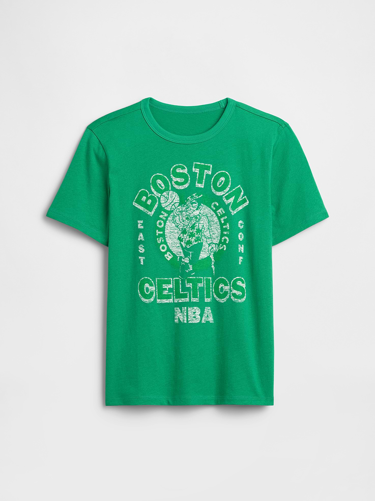 Image 1 of 3, Soft jersey knit., Short sleeves., Crewneck., Graphic at front., Product #1178591