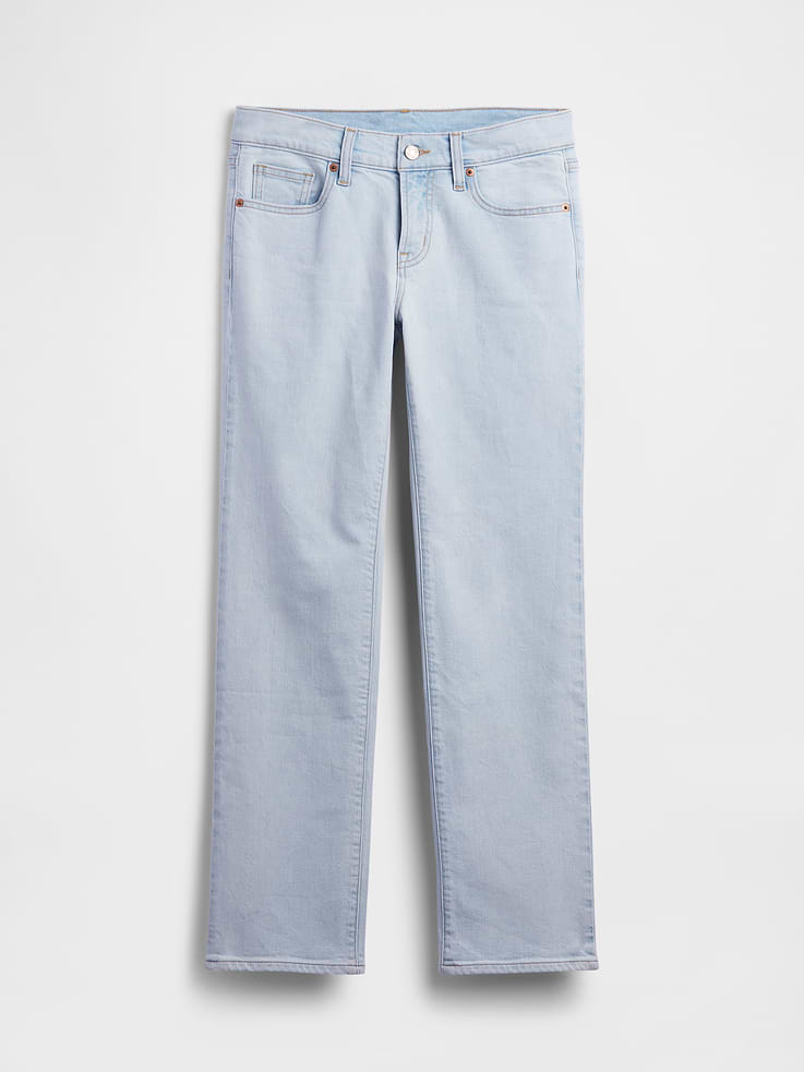 Image number 7 showing, Low Rise '90s Slim Straight Jeans