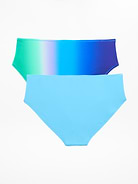 Image number 3 showing, Athleta Girl Reversible Mid Rise Swim Bottom