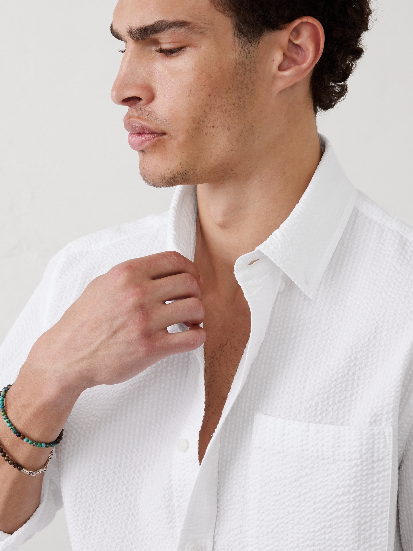 Image number 6 showing, Standard-Fit Seersucker Shirt