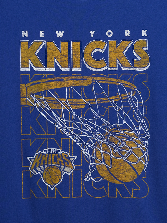 Adult NBA New York Knicks Relaxed Graphic T-Shirt