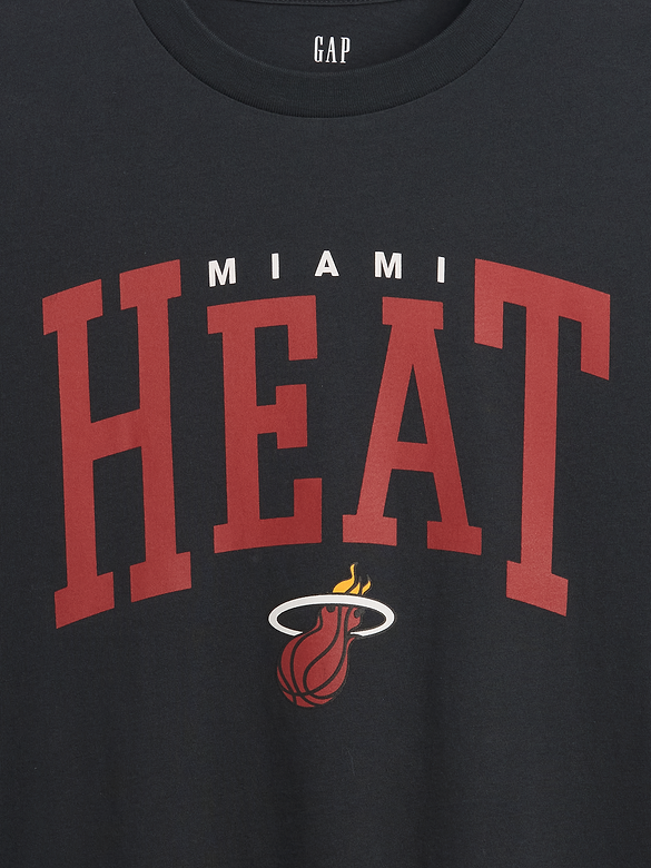 Adult NBA Miami Heat Relaxed Graphic T-Shirt