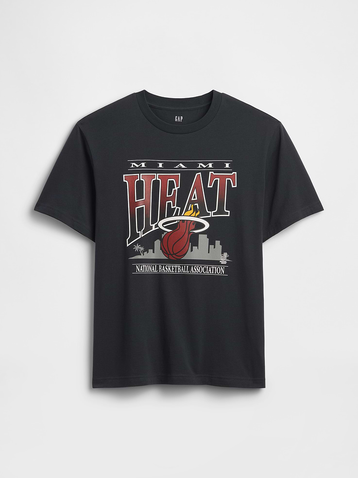 Image number 5 showing, Adult NBA Miami Heat Relaxed Graphic T-Shirt