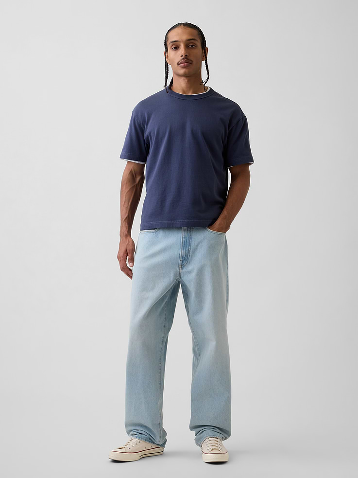Image number 1 showing, Baggy Jeans