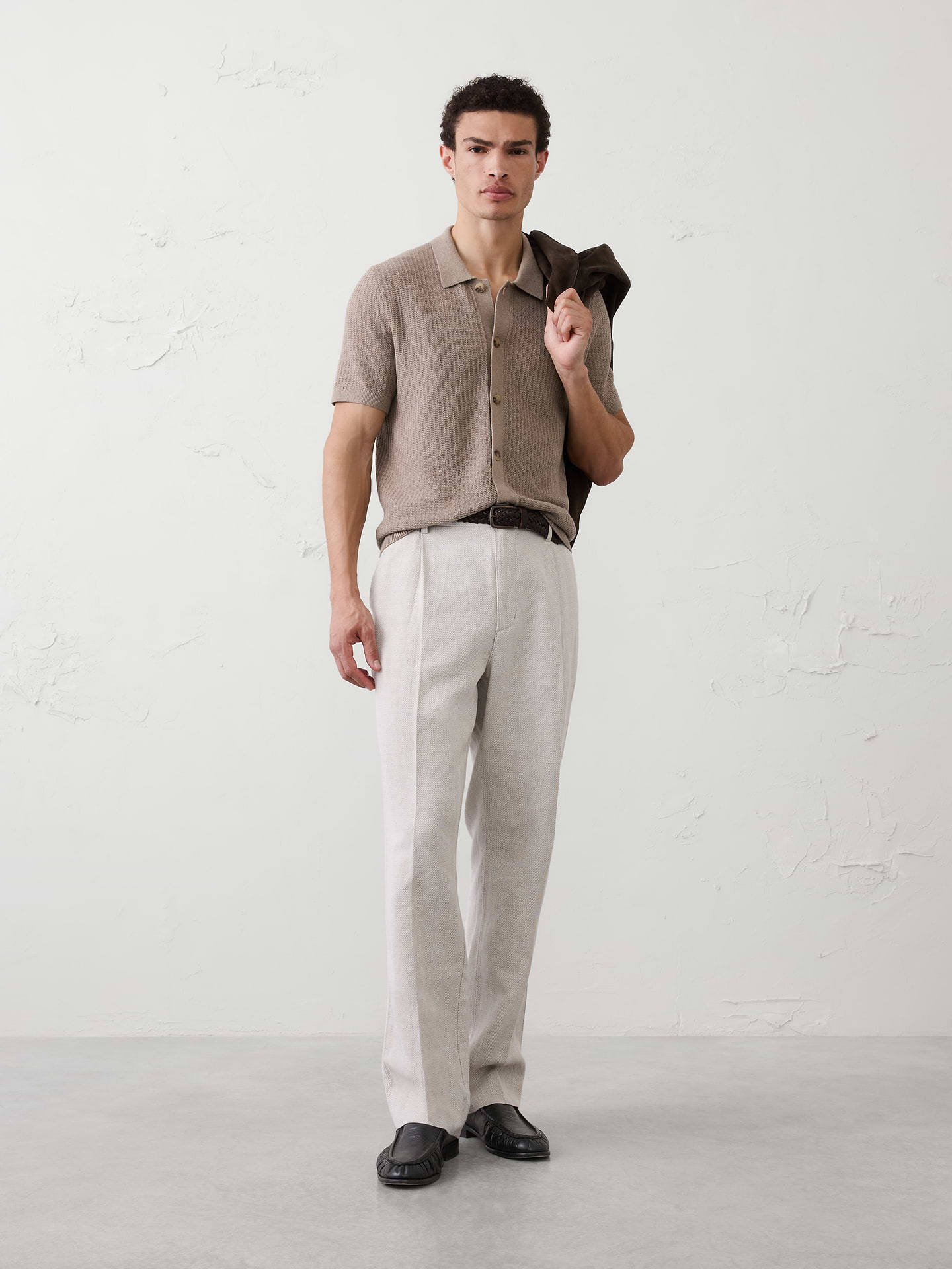 Image number 3 showing, Textured Sweater Polo