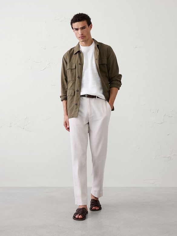 Slubby Cotton Sweater T-Shirt