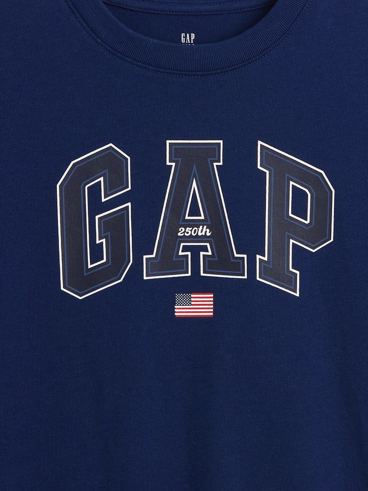 Image number 4 showing, Kids Heavyweight Relaxed Gap Logo T-Shirt