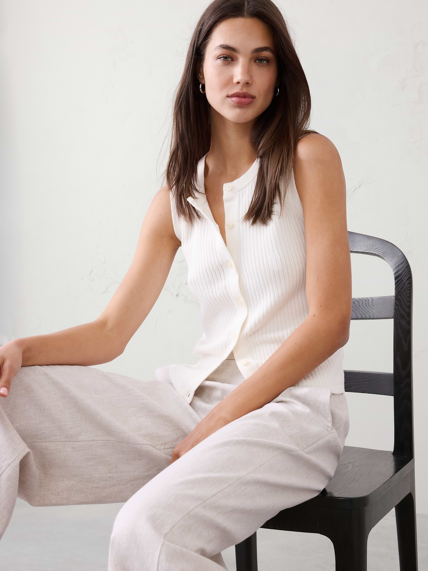 Image number 3 showing, Ribbed Sweater Tank