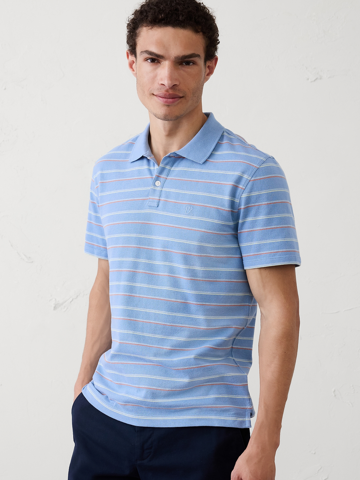 Standard-Fit Pique Polo | Banana Republic Factory