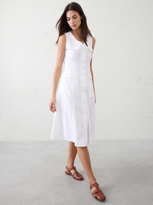 Sleeveless Midi Dress