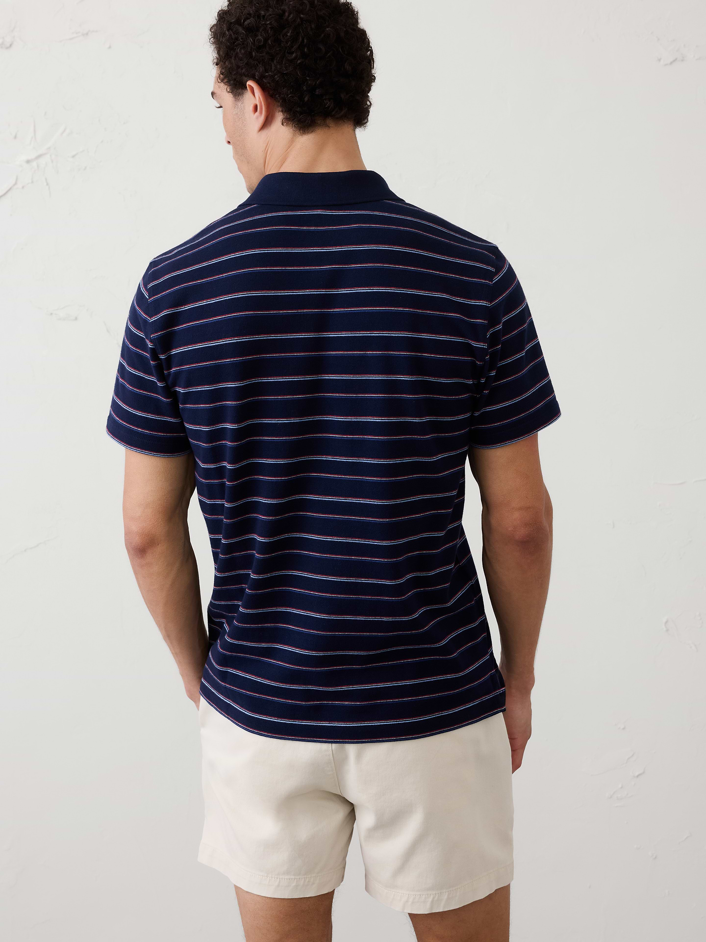 Image number 8 showing, Standard-Fit Pique Polo