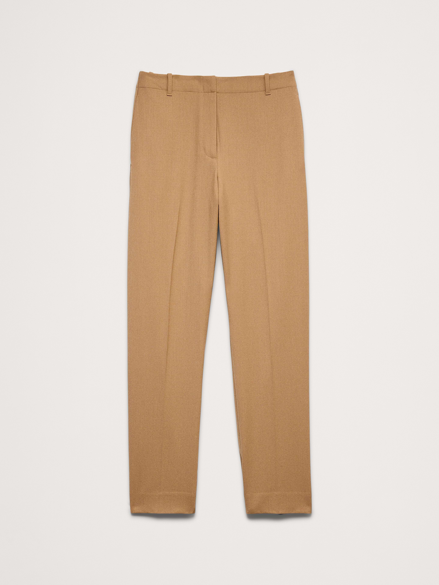 Image number 5 showing, Ultra High-Rise Modern Slim Italian Lightweight Wool Ankle Pant