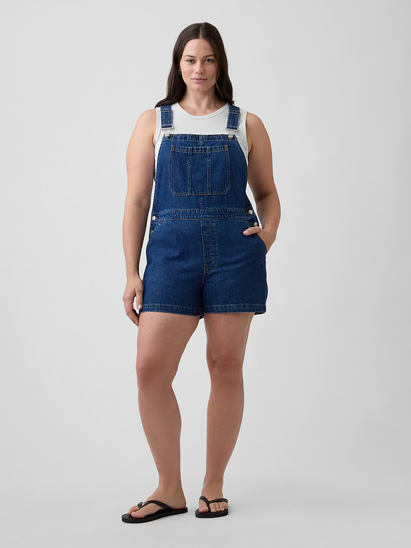 Denim Shortalls