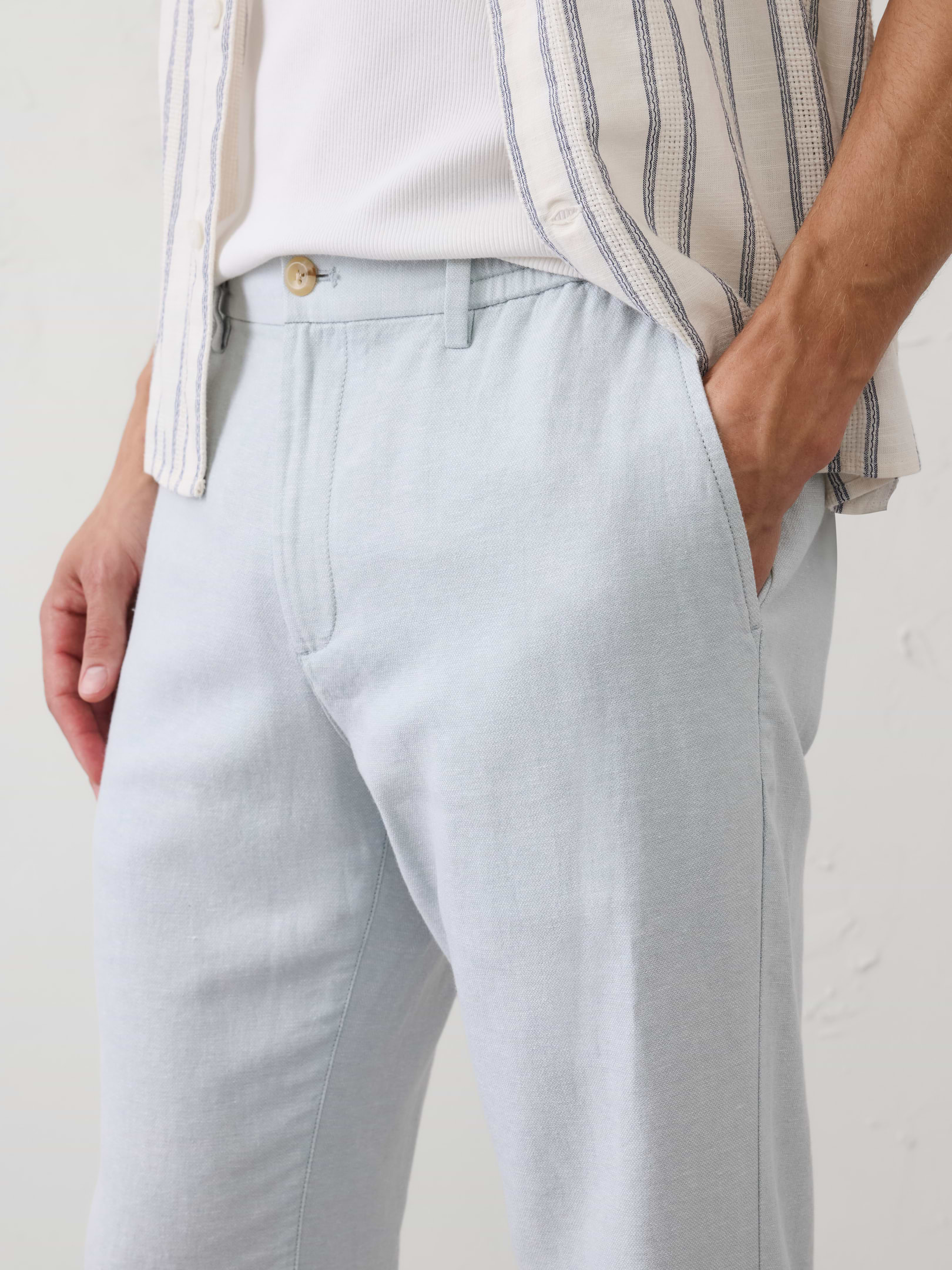 Linen-Blend Pant | Banana Republic Factory