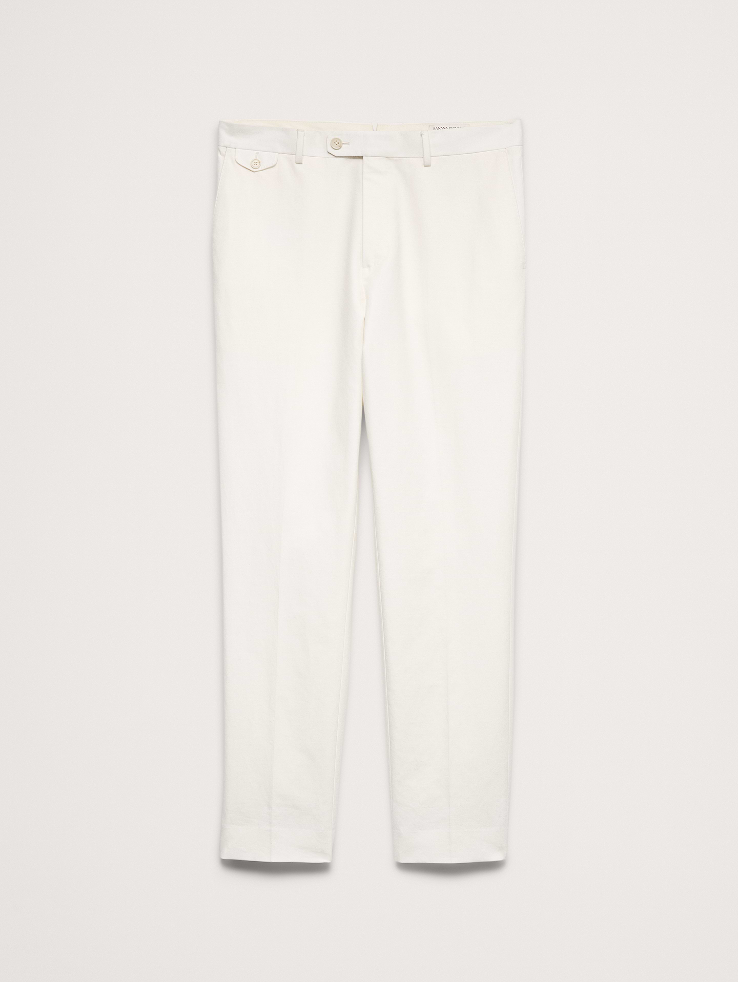 Image number 5 showing, Tailored Slim-Fit Italian Cotton-Linen Suit Pant