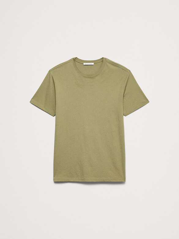 Lightweight Cotton Crew-Neck T-Shirt
