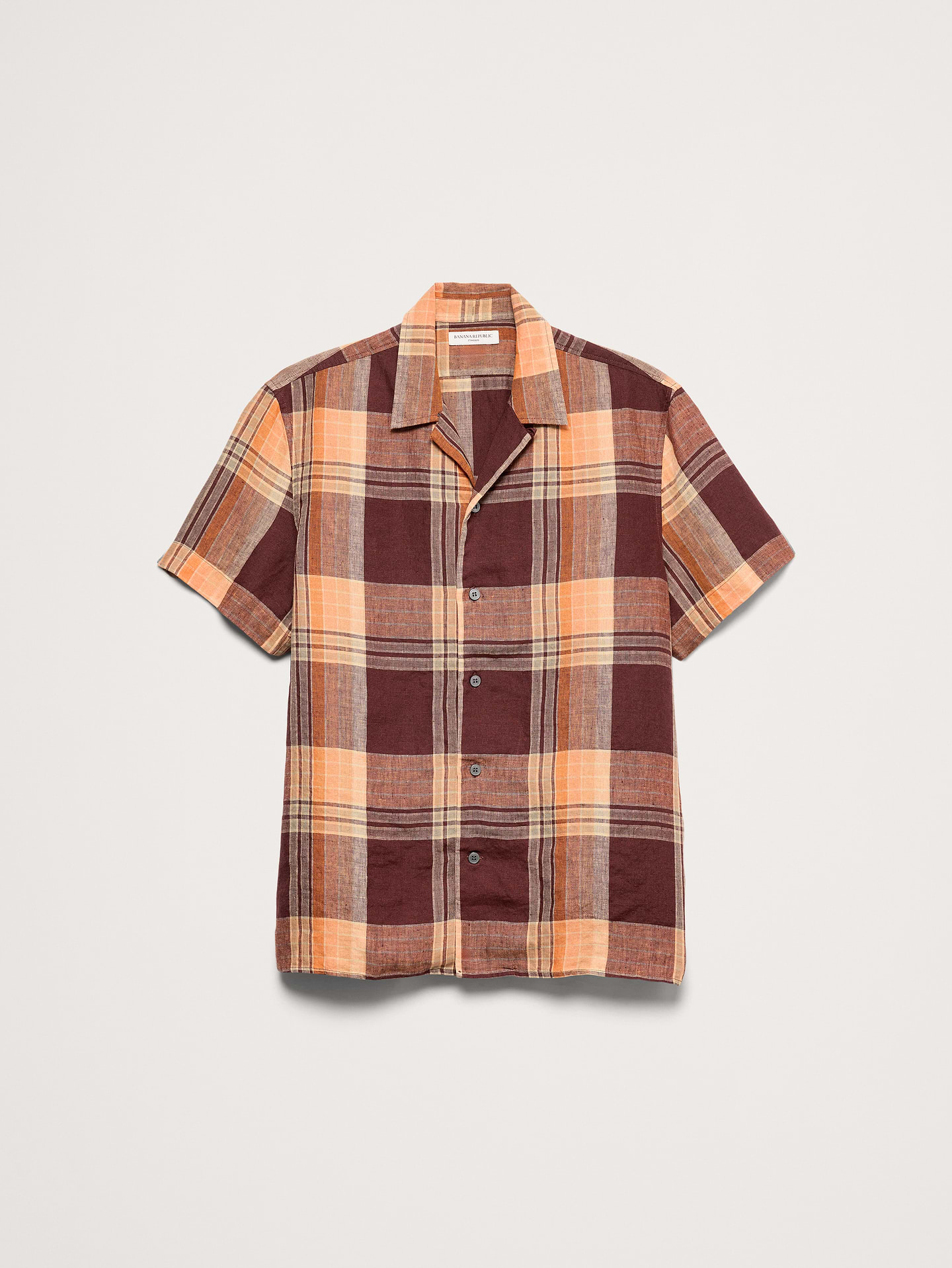 Image number 4 showing, Standard-Fit Linen Resort Shirt