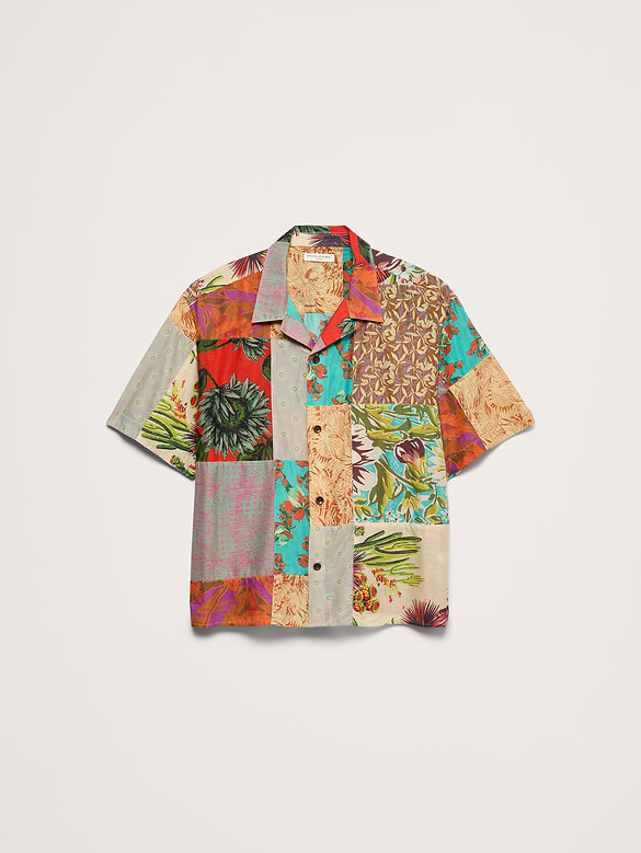 Relaxed-Fit Summerweight Cotton Resort Shirt