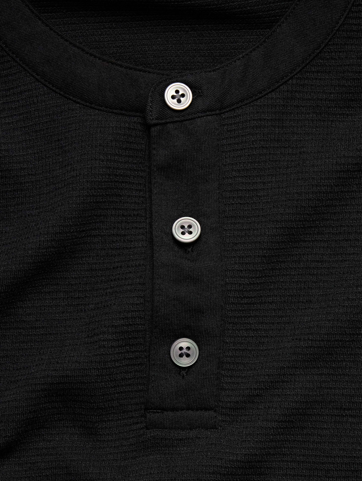Image number 3 showing, Mesh Henley T-Shirt