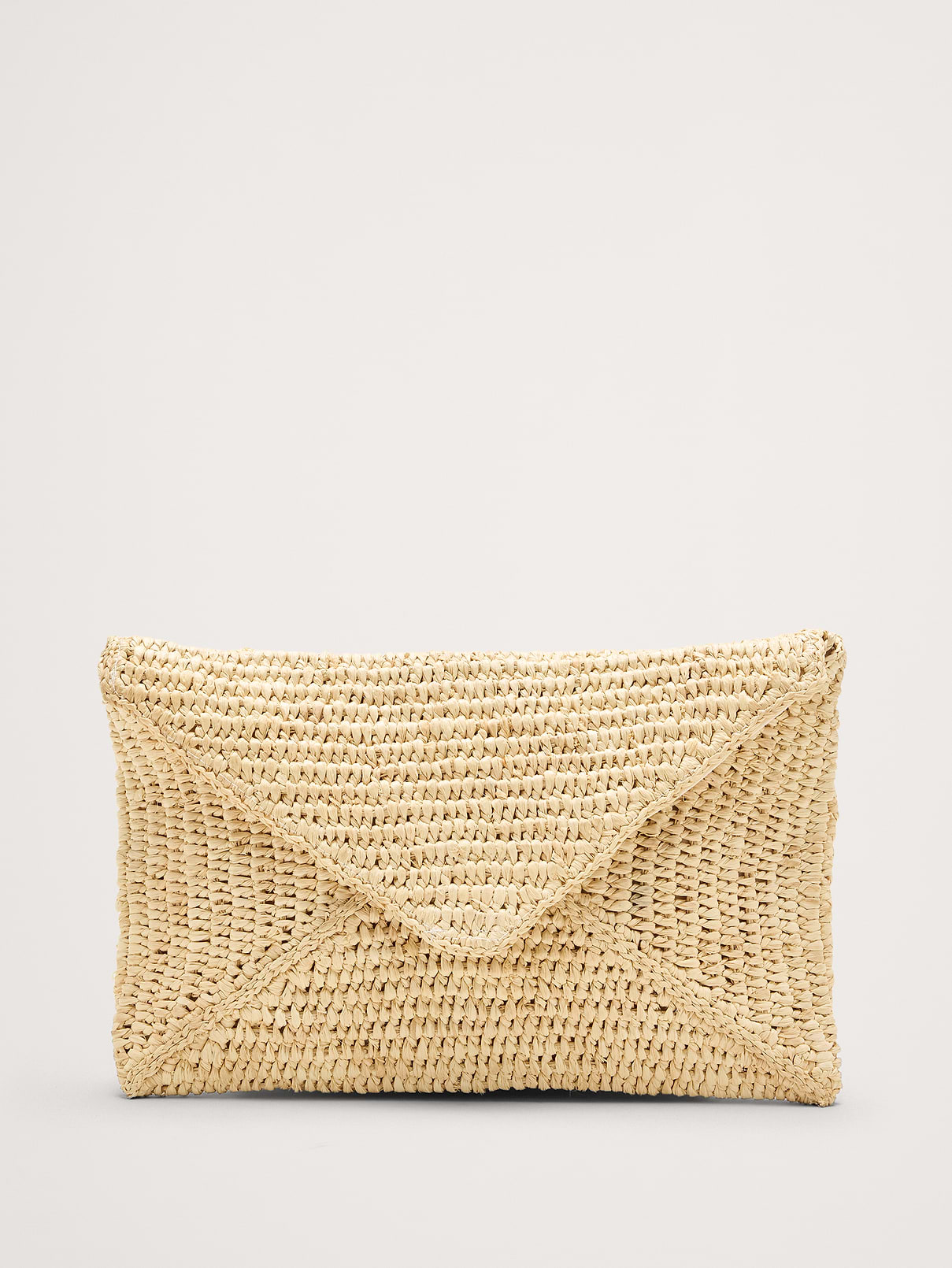 Emmie Raffia Envelope Clutch by Hat Attack