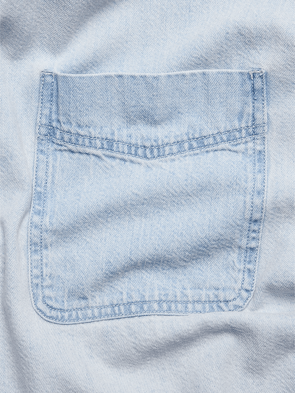Relaxed-Fit Denim Shirt