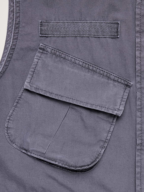 Cotton Utility Vest