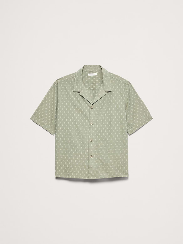 Relaxed-Fit Summerweight Cotton Resort Shirt