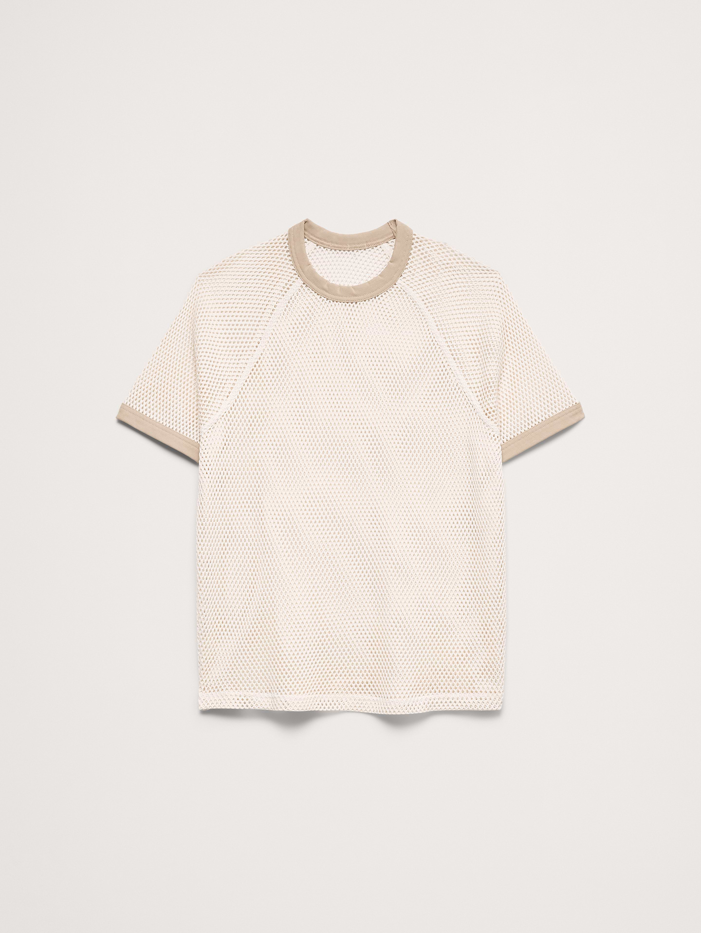 L'image numéro 4 présente T-shirt en coton à mailles