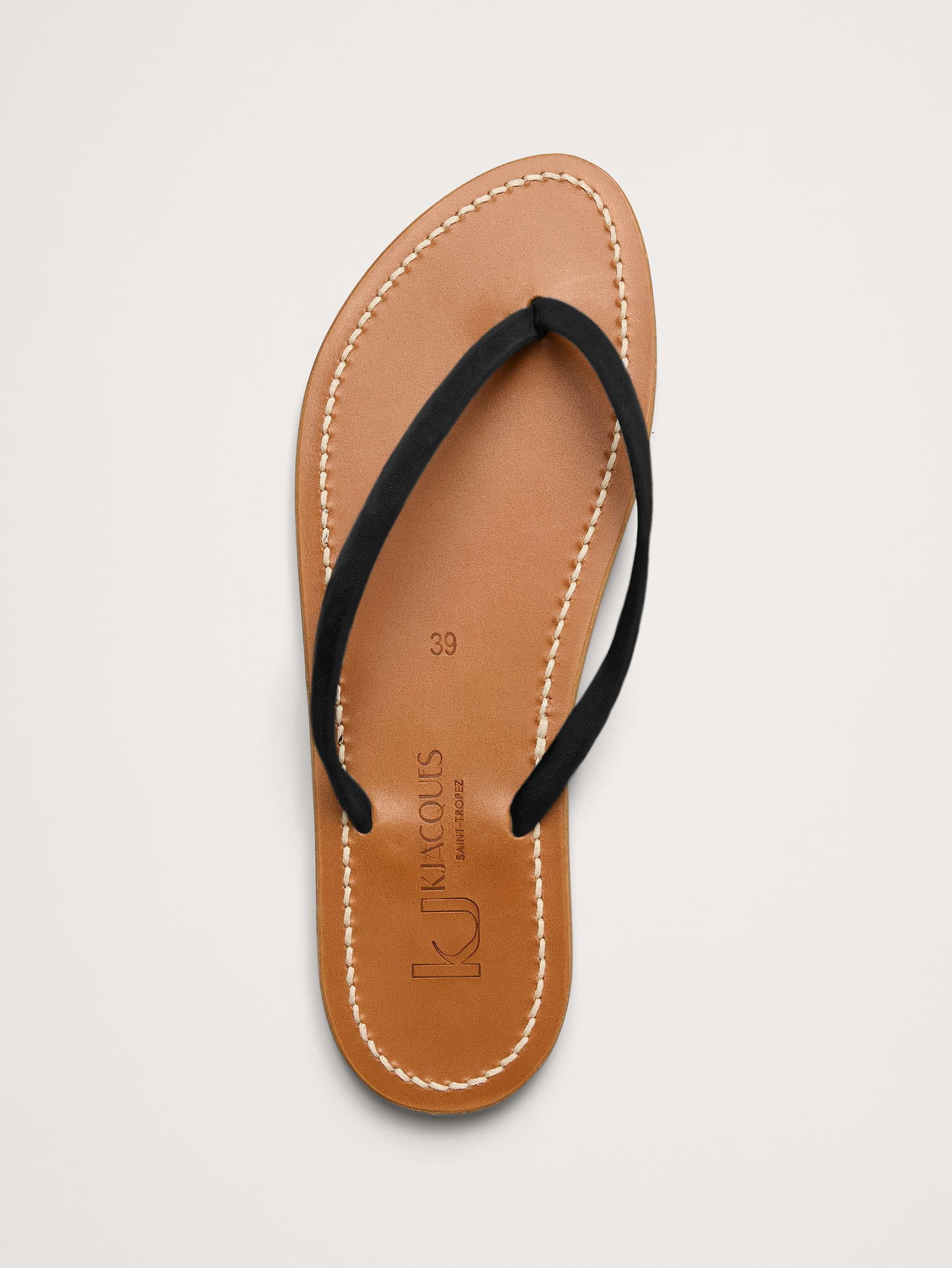 Image number 5 showing, Venise Leather Flip Flop by K Jacques