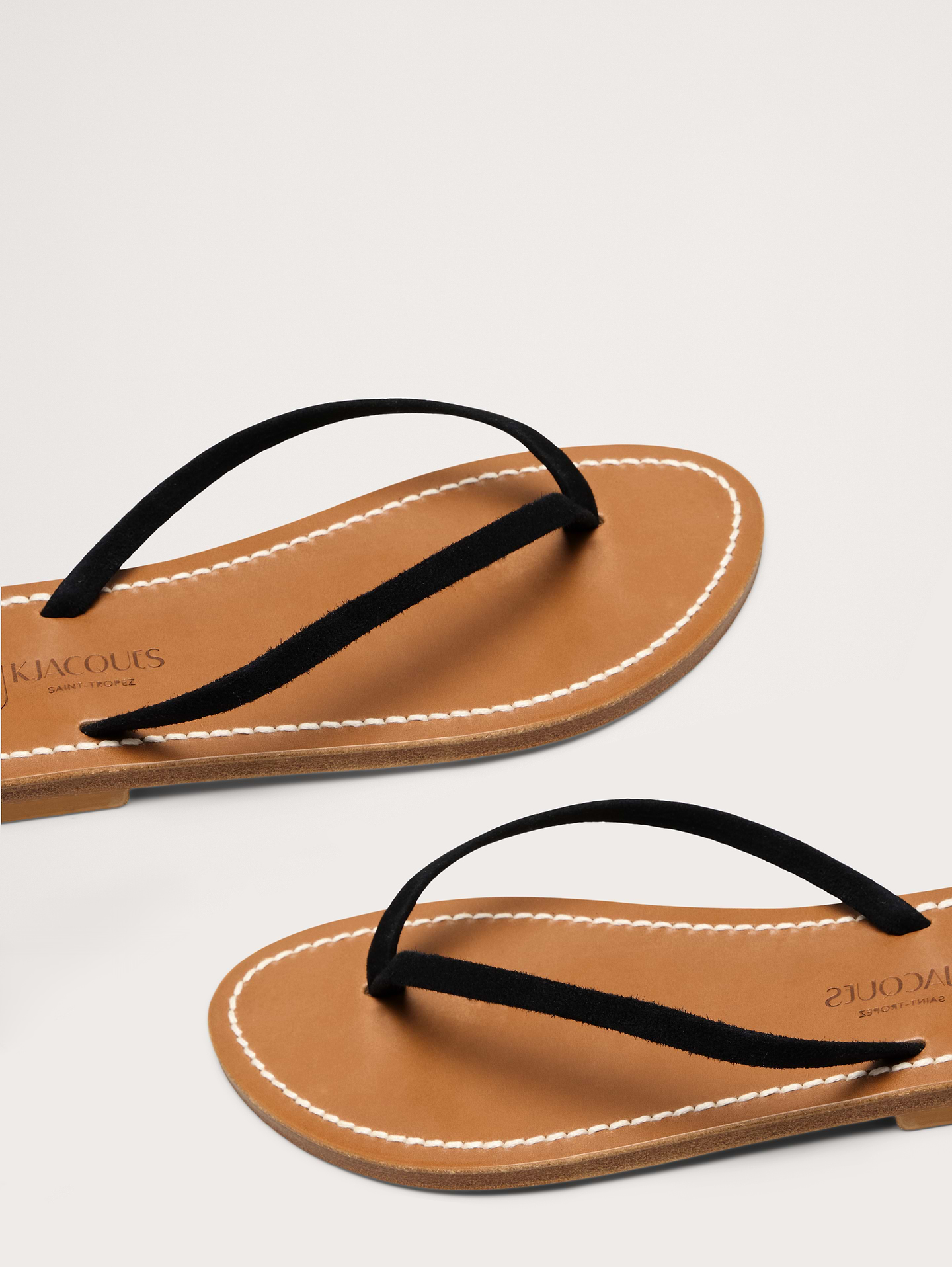 Image number 6 showing, Venise Leather Flip Flop by K Jacques