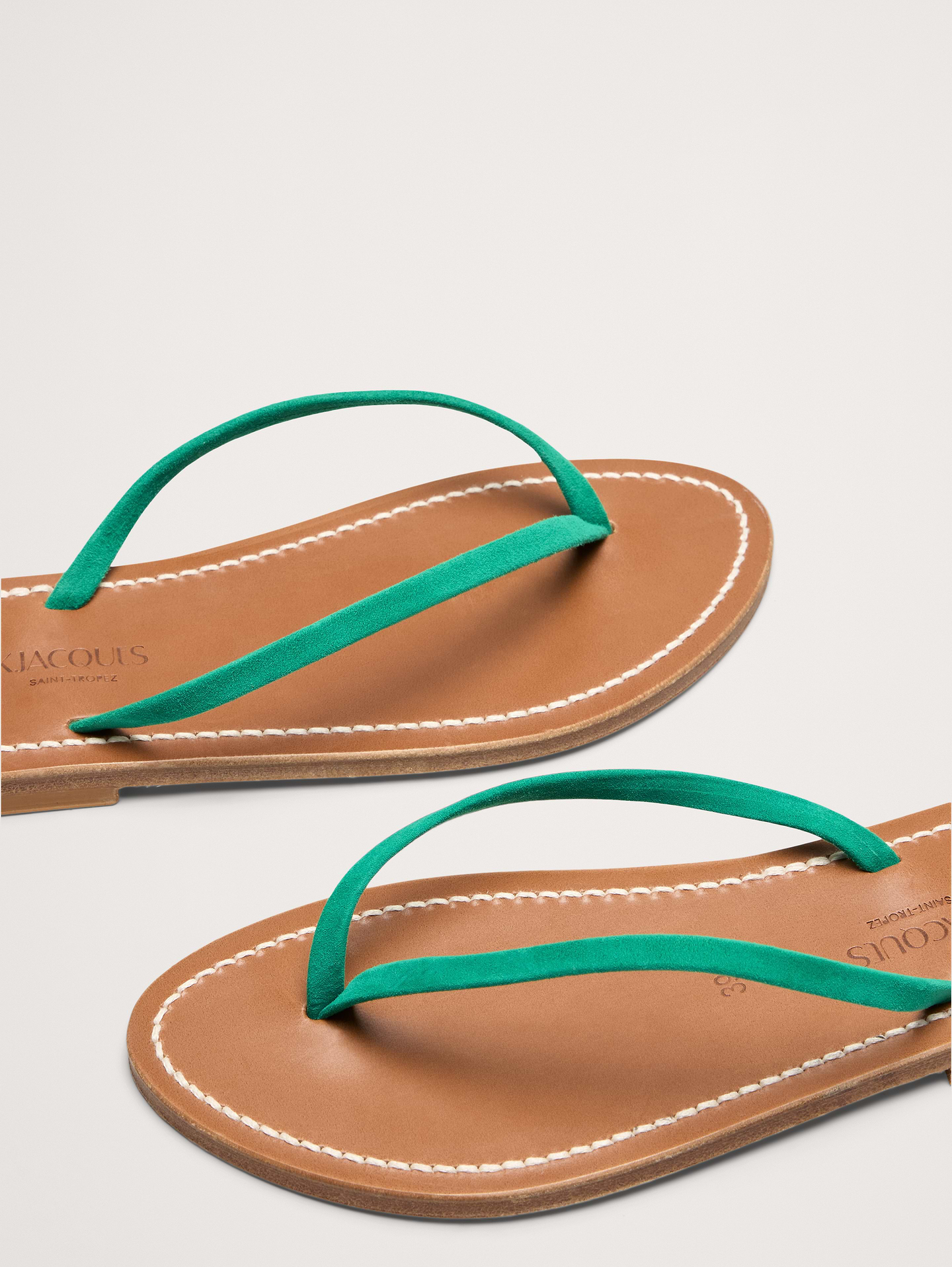 Image number 5 showing, Venise Leather Flip Flop by K Jacques