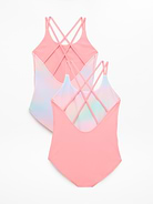 Image number 3 showing, Athleta Girl Reversible Strappy One Piece
