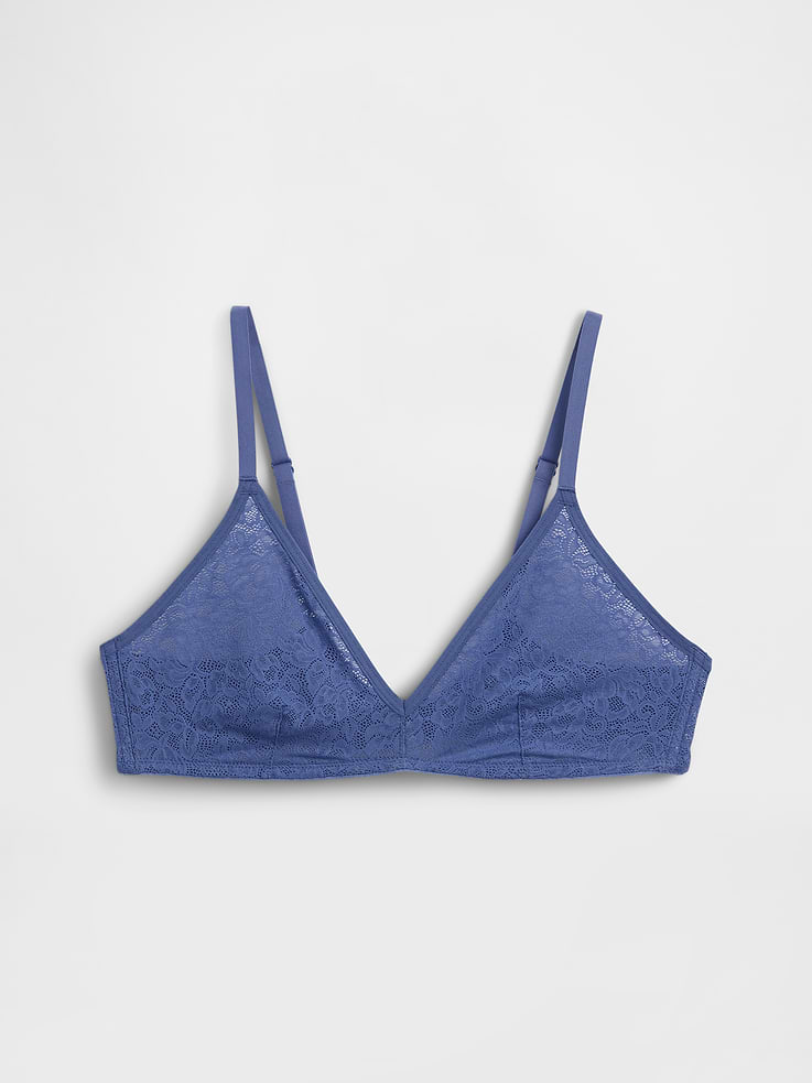 Image number 5 showing, Softest Lace Plunge Bralette