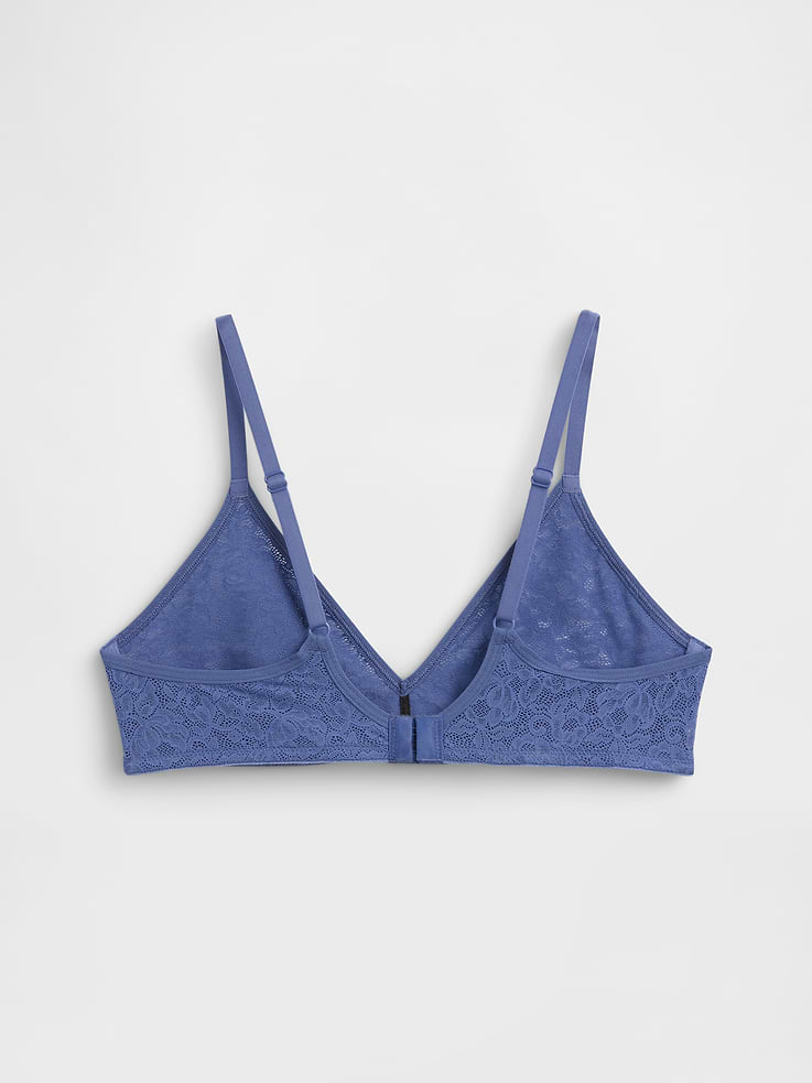 Image number 6 showing, Softest Lace Plunge Bralette