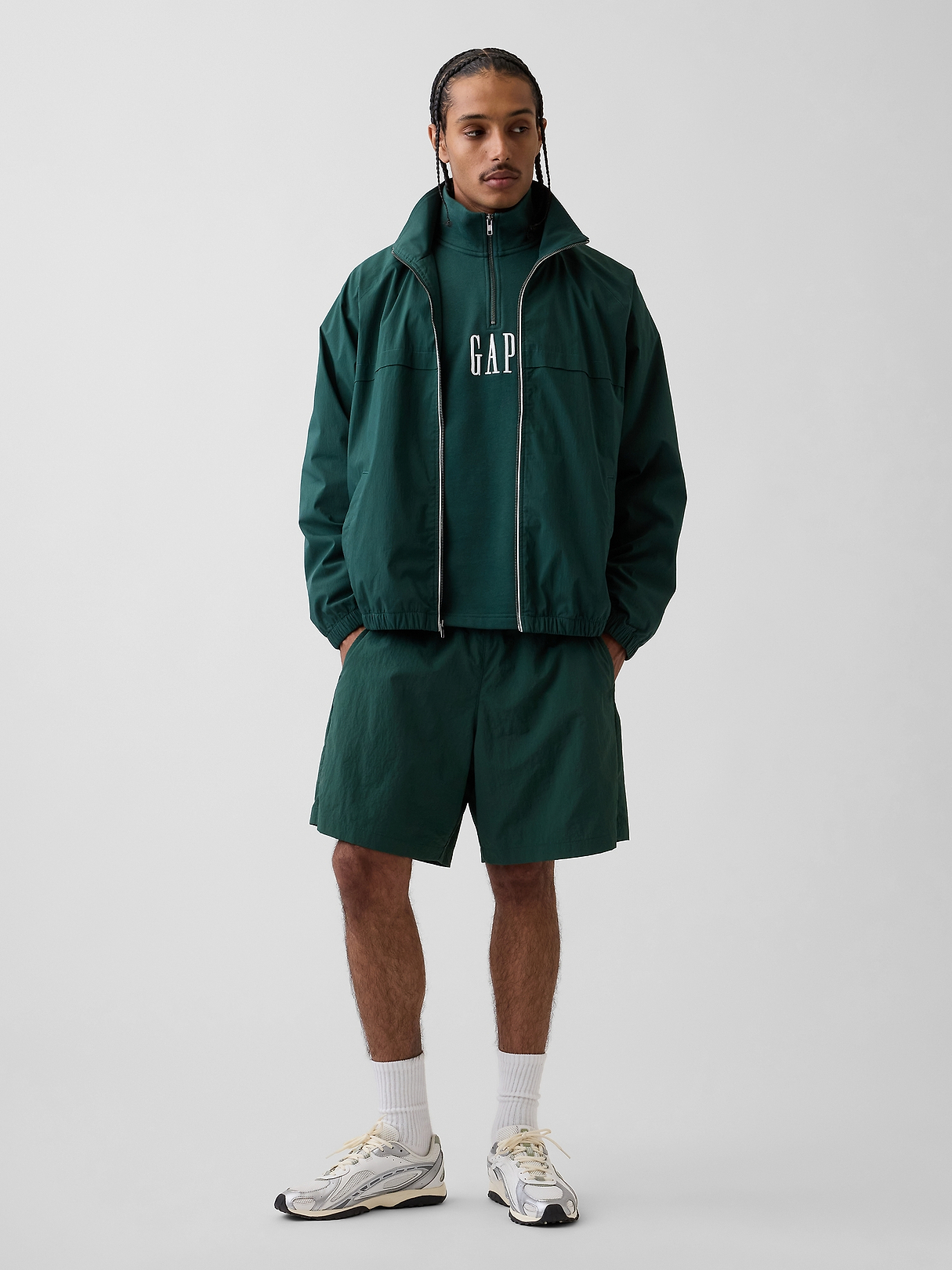 Oversized Track Jacket | Gap