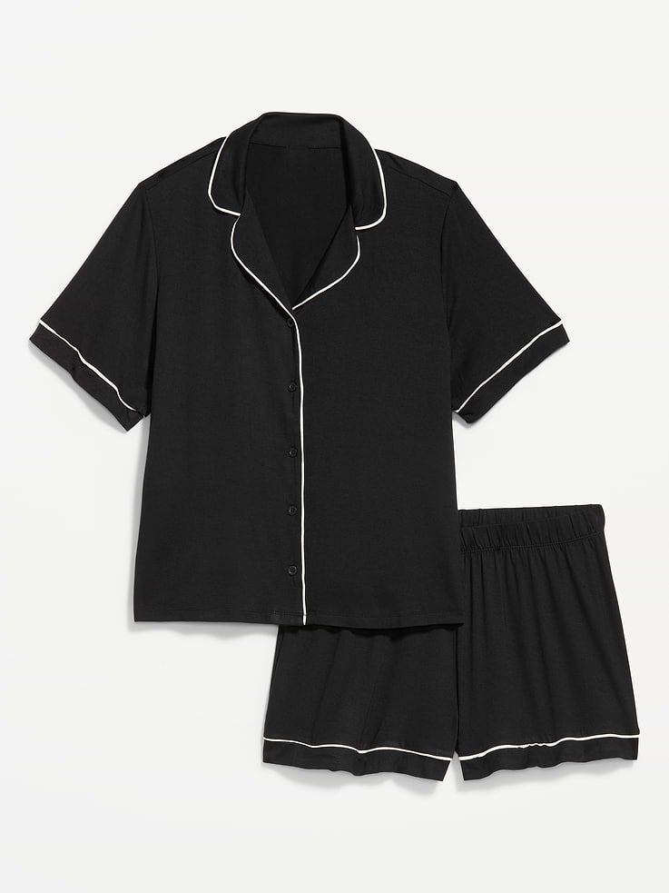 Image number 4 showing, Sunday Sleep Knit Jersey Short Set