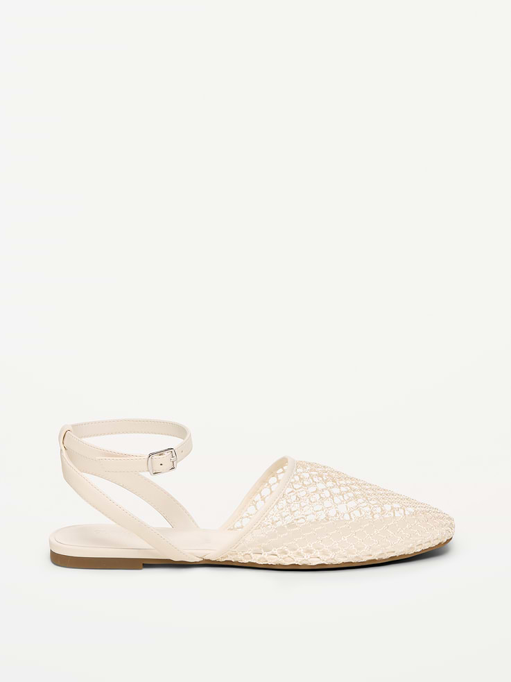 Image number 4 showing, Raffia Slingback Flats for Women